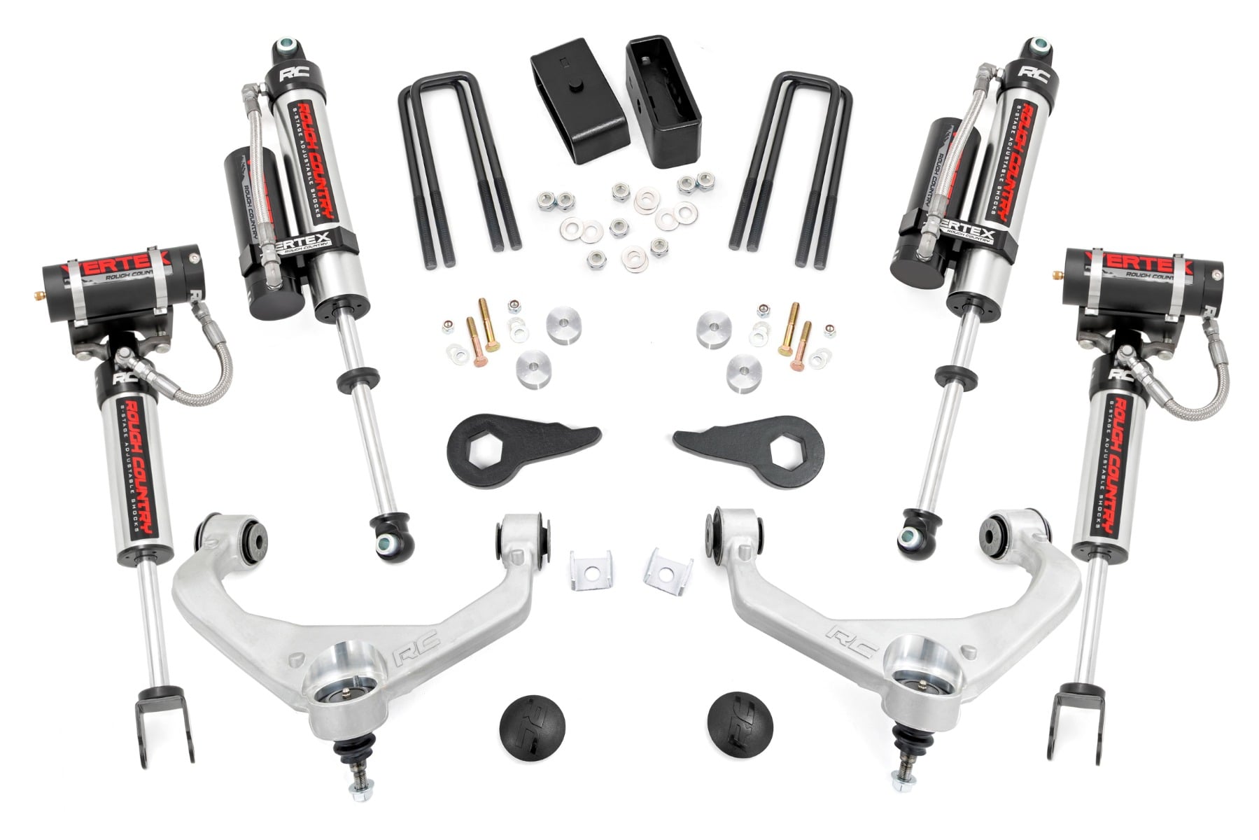 3.5 Inch Lift Kit | Vertex | w/ Overloads | Chevy/GMC 2500HD/3500HD (11-19) by Rough Country
