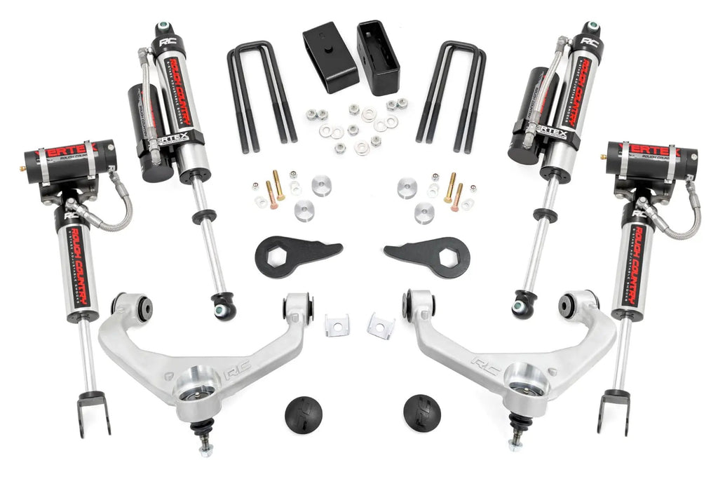 3.5 Inch Lift Kit | Vertex | w/ Overloads | Chevy/GMC 2500HD/3500HD (11-19) by Rough Country