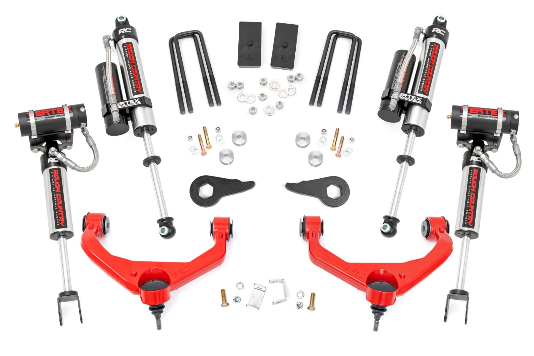 3.5 Inch Lift Kit | Vertex | w/ Overloads | Chevy/GMC 2500HD/3500HD (11-19) by Rough Country