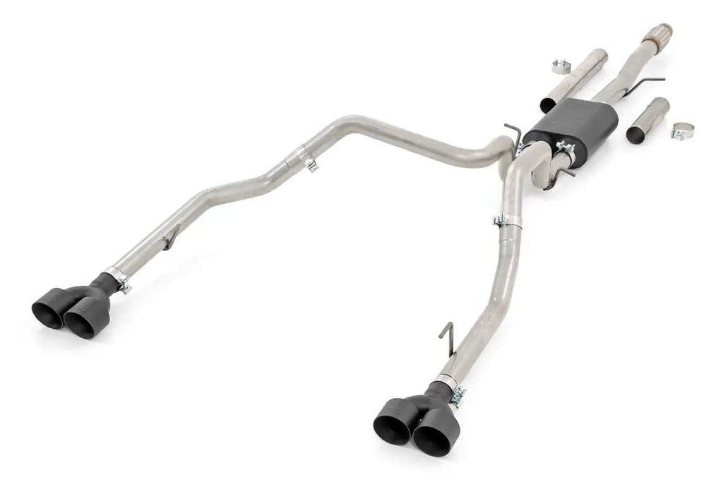 Performance Exhuast | Stainless | Crew/Dbl | RR Exit | Chevy/GMC Sierra/Silverado 1500 (19-26) 