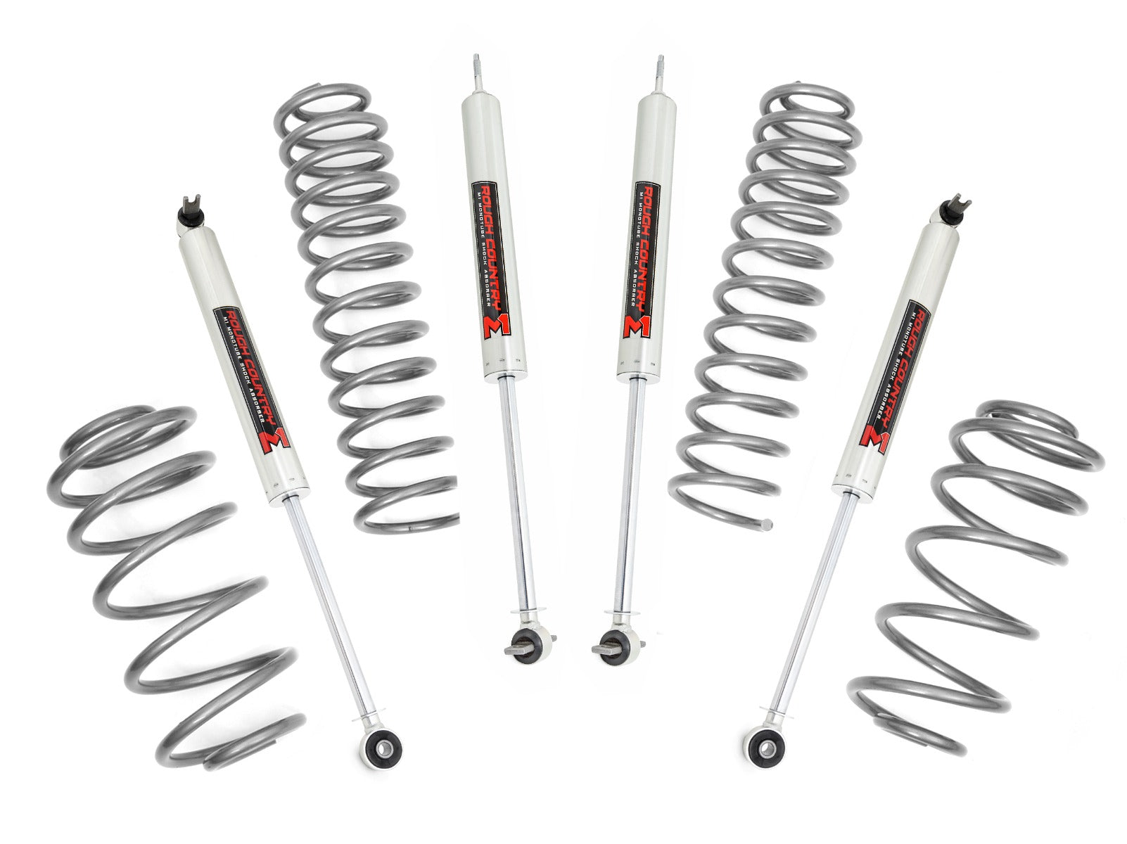 2.5 Inch Lift Kit | 4 Cyl | M1 | Jeep Wrangler TJ (97-06)/Wrangler Unlimited (04-06) by Rough Country