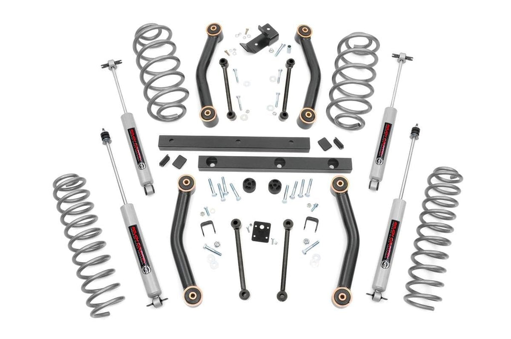 4 Inch Lift Kit | Jeep Wrangler TJ (03-06)/Wrangler Unlimited (04-06) by Rough Country