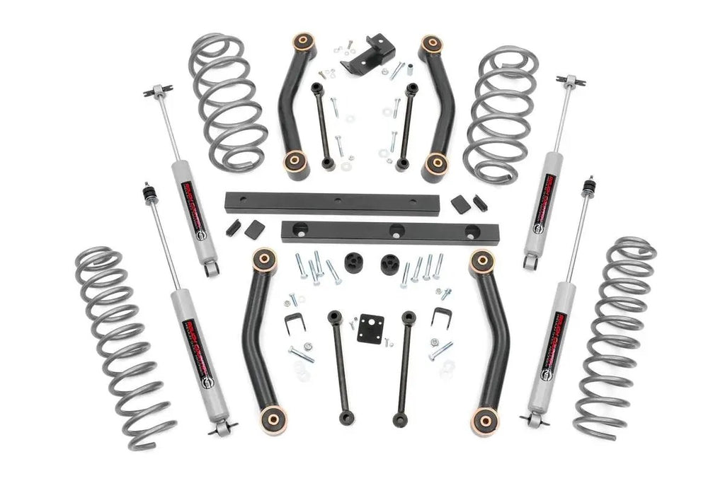 4 Inch Lift Kit | Jeep Wrangler TJ (03-06)/Wrangler Unlimited (04-06) by Rough Country