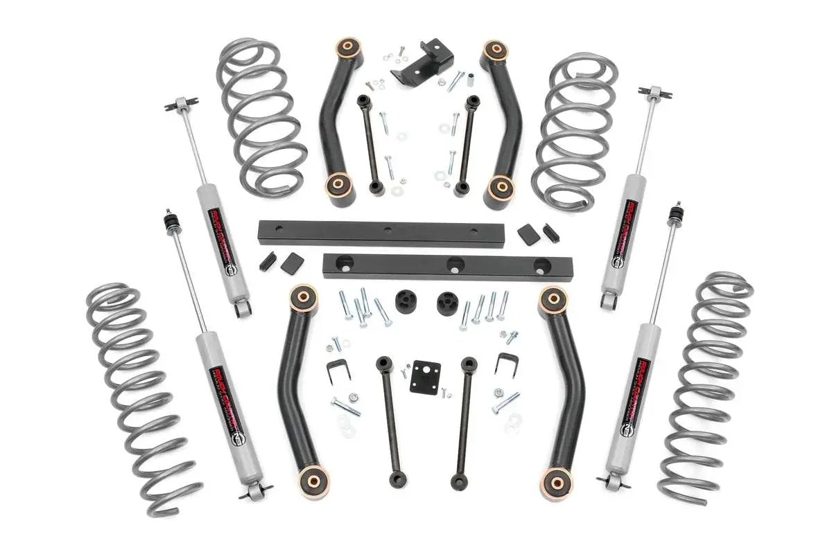 4 Inch Lift Kit | Jeep Wrangler TJ (03-06)/Wrangler Unlimited (04-06) by Rough Country