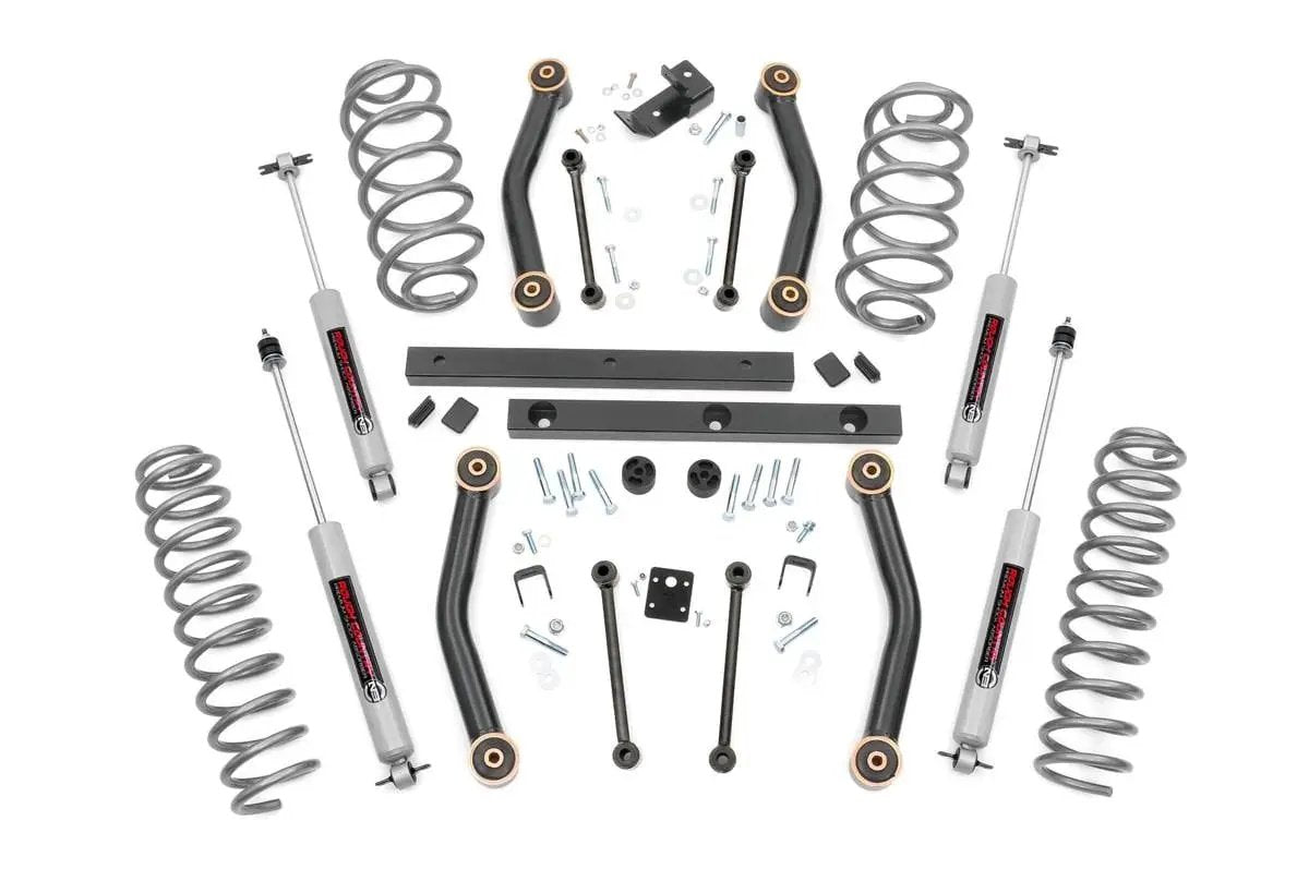 4 Inch Lift Kit | Jeep Wrangler TJ 4WD (1997-2002) by Rough Country