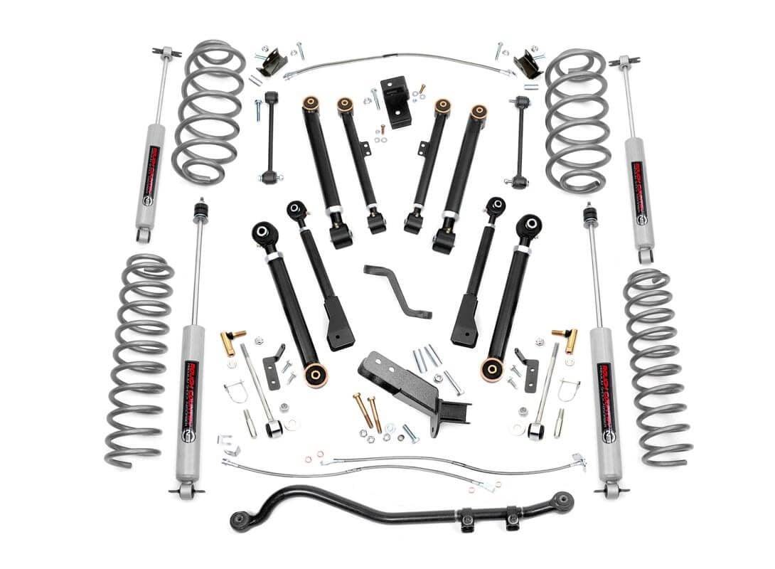 4 Inch Lift Kit | X-Series | Jeep Wrangler TJ (97-06)/Wrangler Unlimited (04-06) by Rough Country