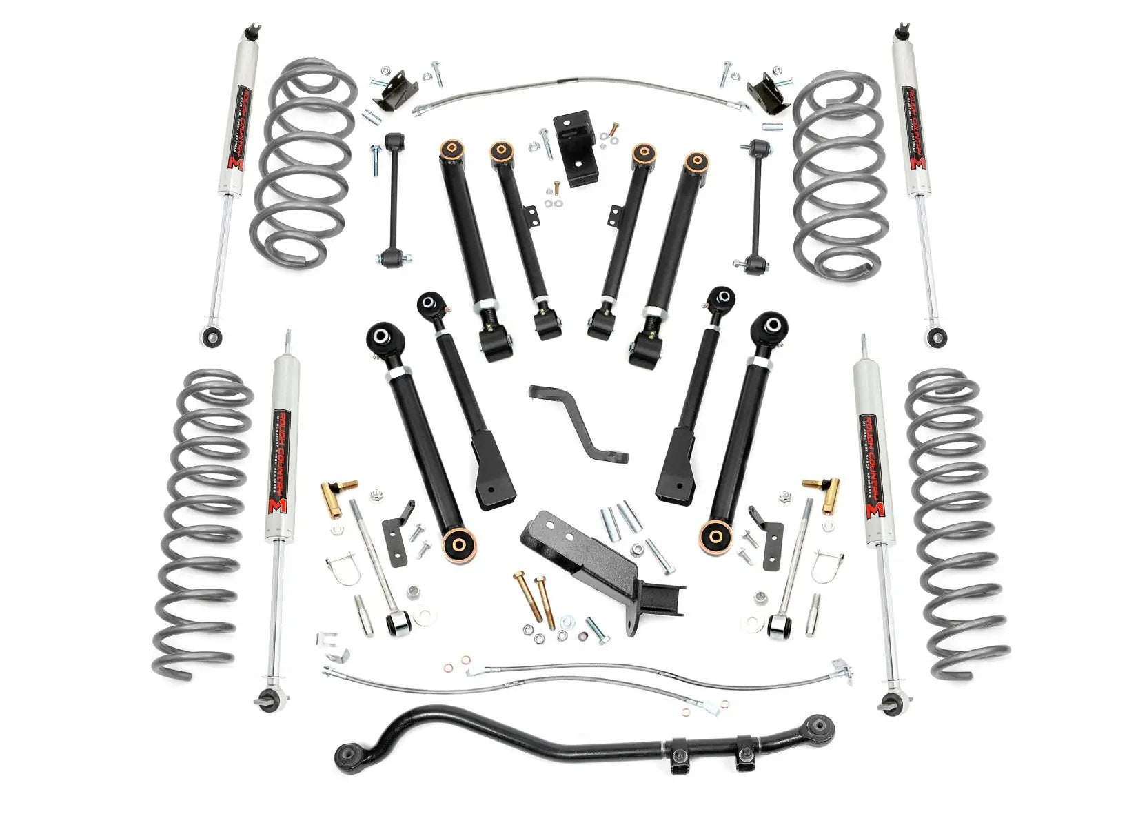 4 Inch Lift Kit | X-Series | M1 | Jeep Wrangler TJ (97-06)/Wrangler Unlimited (04-06) by Rough Country