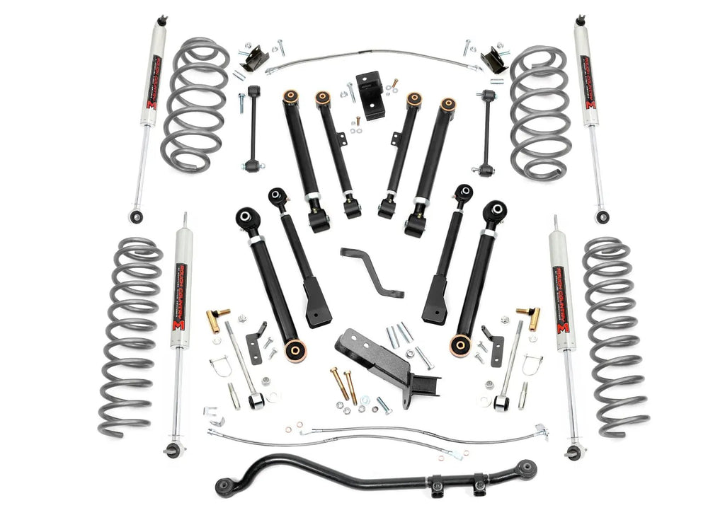 4 Inch Lift Kit | X-Series | M1 | Jeep Wrangler TJ (97-06)/Wrangler Unlimited (04-06) by Rough Country