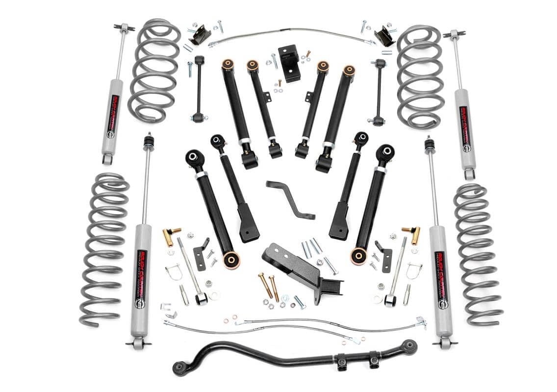 6 Inch Lift Kit | X-Series | Jeep Wrangler TJ (97-06)/Wrangler Unlimited (04-06) by Rough Country
