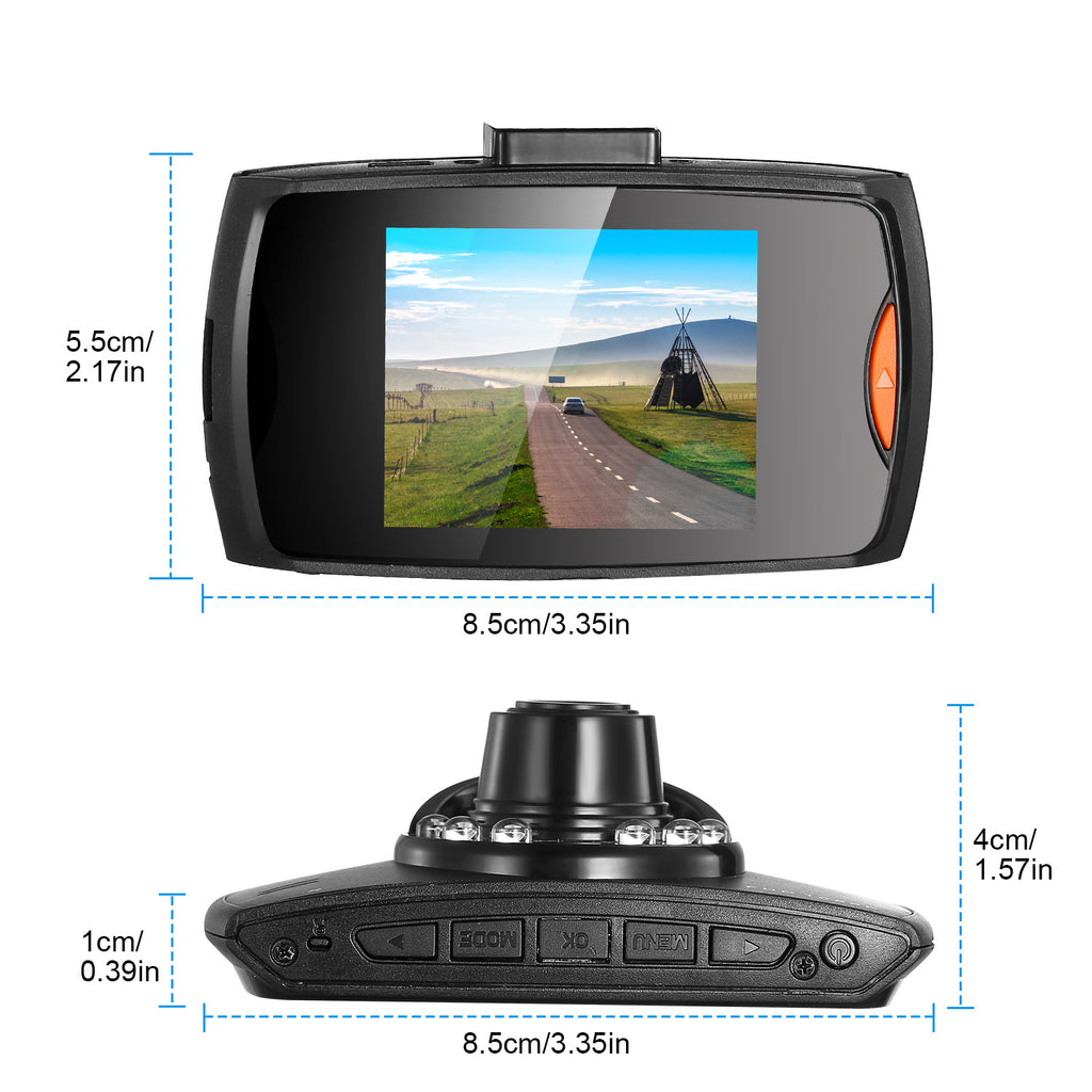 1080P Car DVR Camera Dash Cam Camcorder 90 Degree Angle Loop Recording Night Vison by Nino Auto Repair