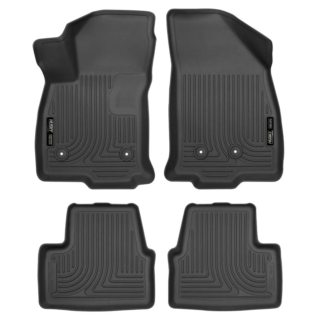 Weatherbeater - Front & 2nd Seat Floor Liners by Husky Liners