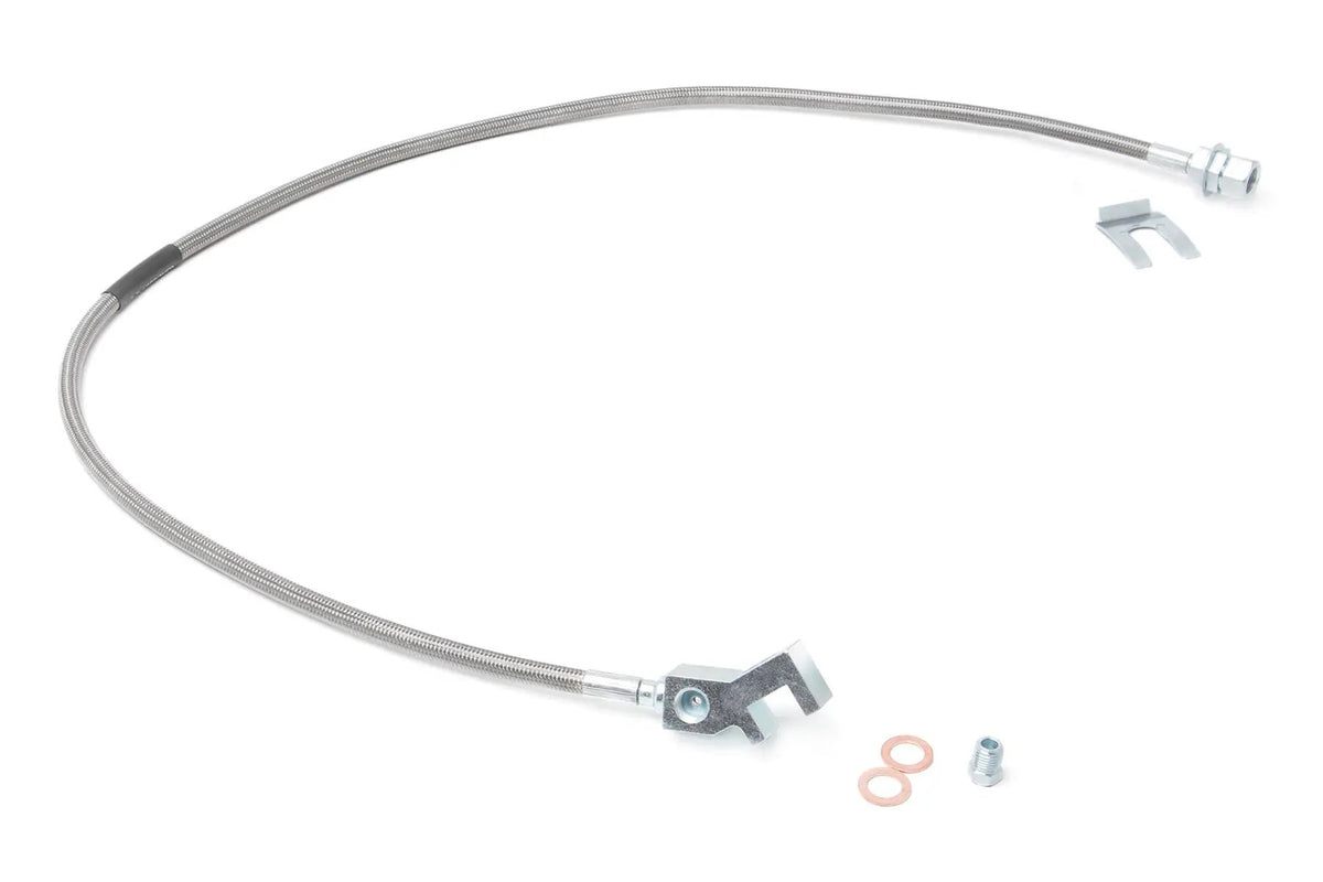 Brake Line | Stainless | Rear | 4-8 Inch Lift | Ford F-250/F-350 Super Duty (99-04) by Rough Country