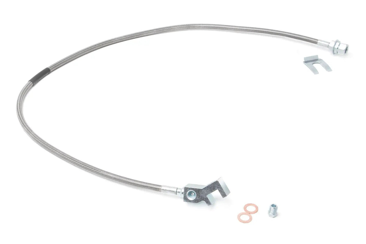 Brake Line | Stainless | Rear | 4-8 Inch Lift | Ford F-250/F-350 Super Duty (99-04) by Rough Country