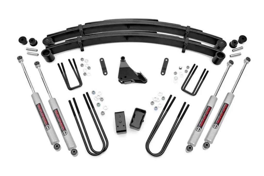 4 Inch Lift Kit | Rear Blocks | Ford F-250/F-350 Super Duty 4WD (1999-2004) by Rough Country