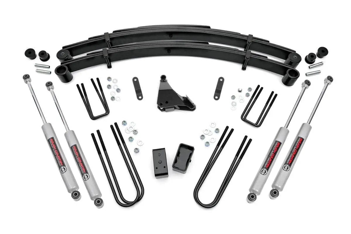 4 Inch Lift Kit | Rear Blocks | Ford F-250/F-350 Super Duty 4WD (1999-2004) by Rough Country