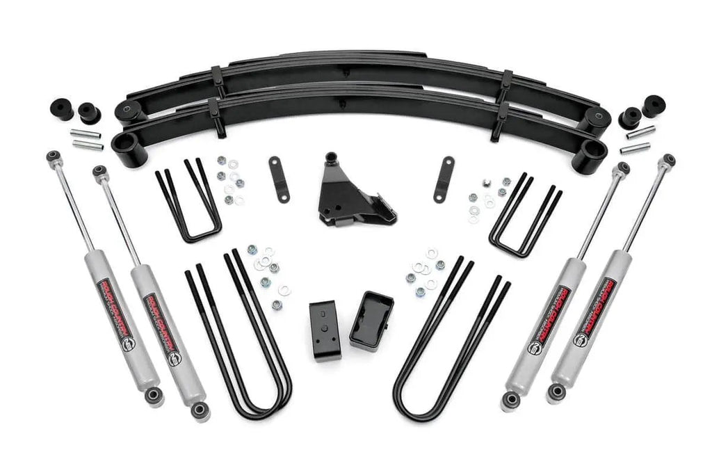 4 Inch Lift Kit | Rear Blocks | Ford F-250/F-350 Super Duty 4WD (1999-2004) by Rough Country