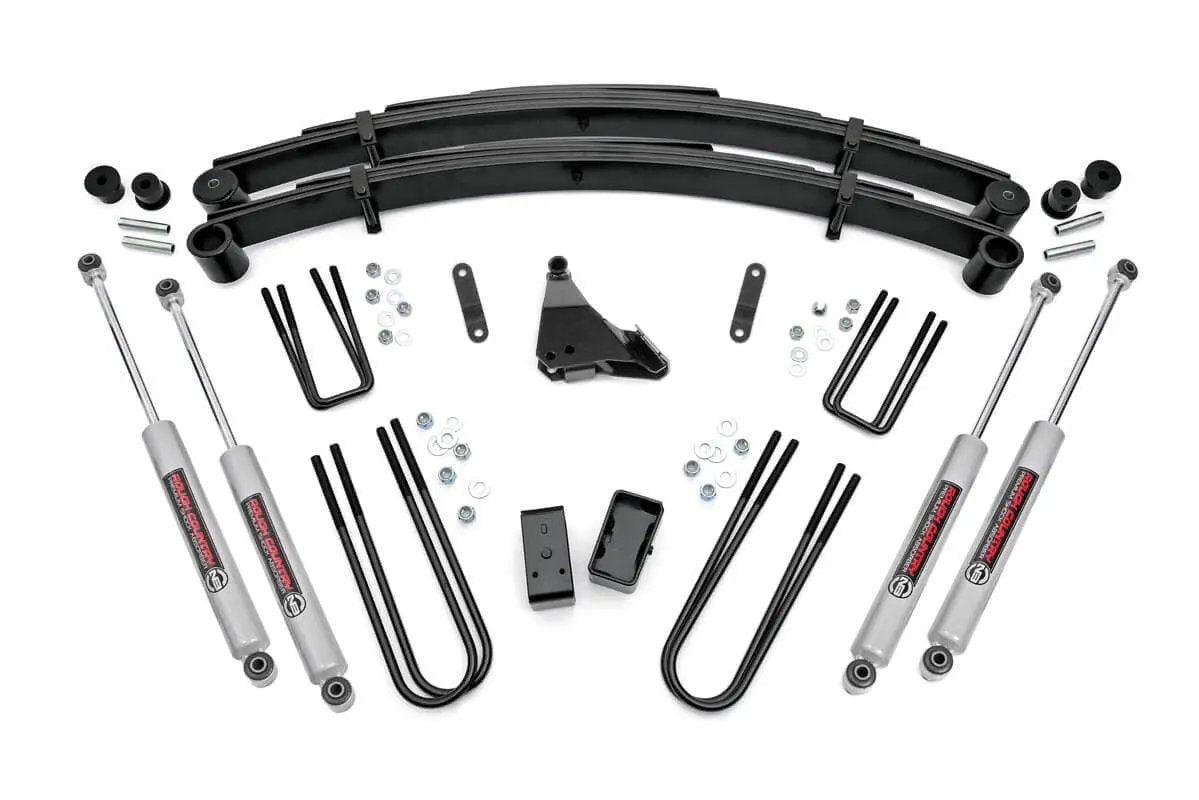 4 Inch Lift Kit | Rear Blocks | Ford F-250/F-350 Super Duty 4WD (1999-2004) by Rough Country