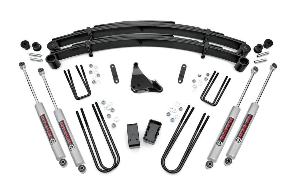 4 Inch Lift Kit | Rear Blocks | Ford F-250/F-350 Super Duty 4WD (1999-2004) by Rough Country
