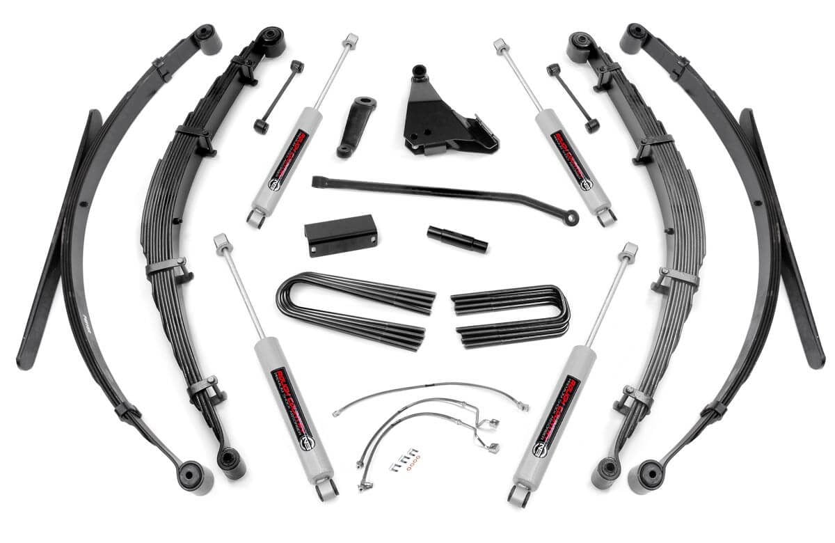 8 Inch Lift Kit | Ford F-250/F-350 Super Duty 4WD (1999-2004) by Rough Country