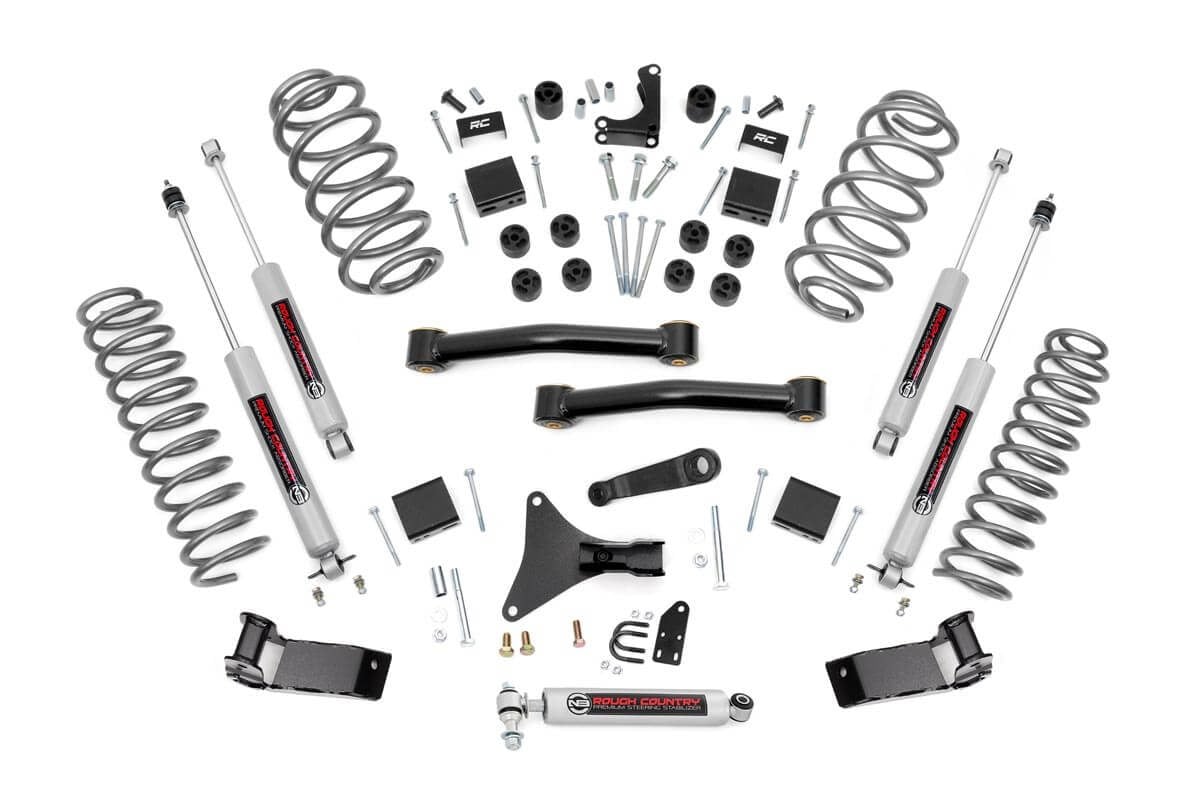 4 Inch Lift Kit | Jeep Grand Cherokee WJ 2WD/4WD (1999-2004) by Rough Country