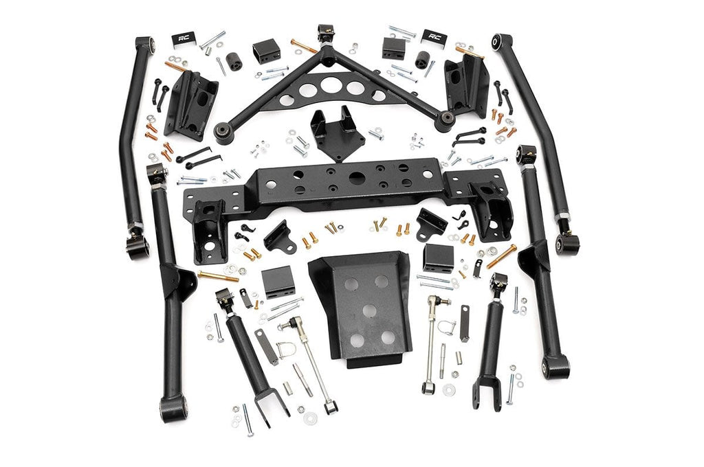 Long Arm Upgrade Kit | 4 Inch Lift | Jeep Grand Cherokee WJ 4WD (1999-2004) by Rough Country