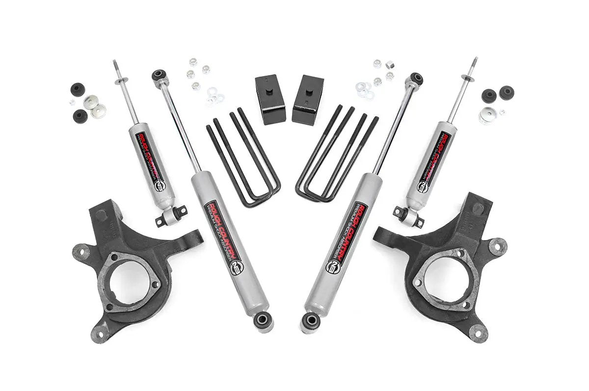 3 Inch Lift Kit | Chevy Silverado & GMC Sierra 1500 2WD (1999-2006 & Classic) by Rough Country