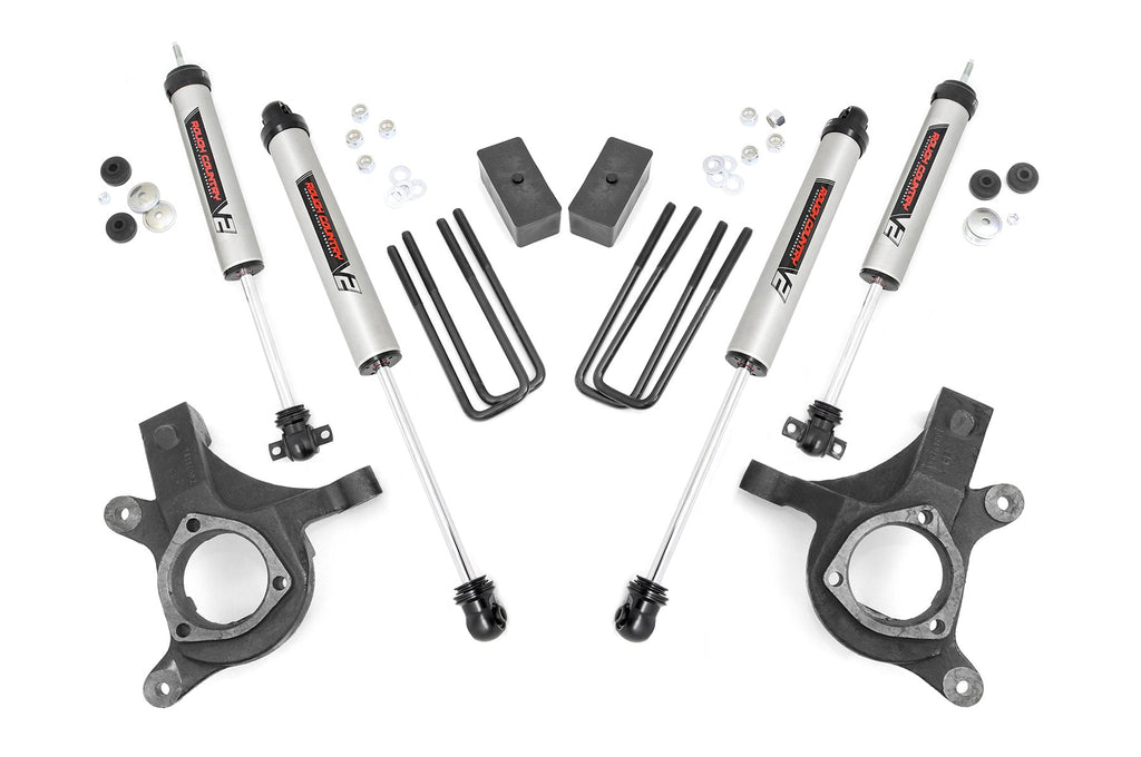 3 inch Lift Kit | V2 | Chevy Silverado & GMC Sierra 1500 2WD (1999-2006 & Classic) by Rough Country