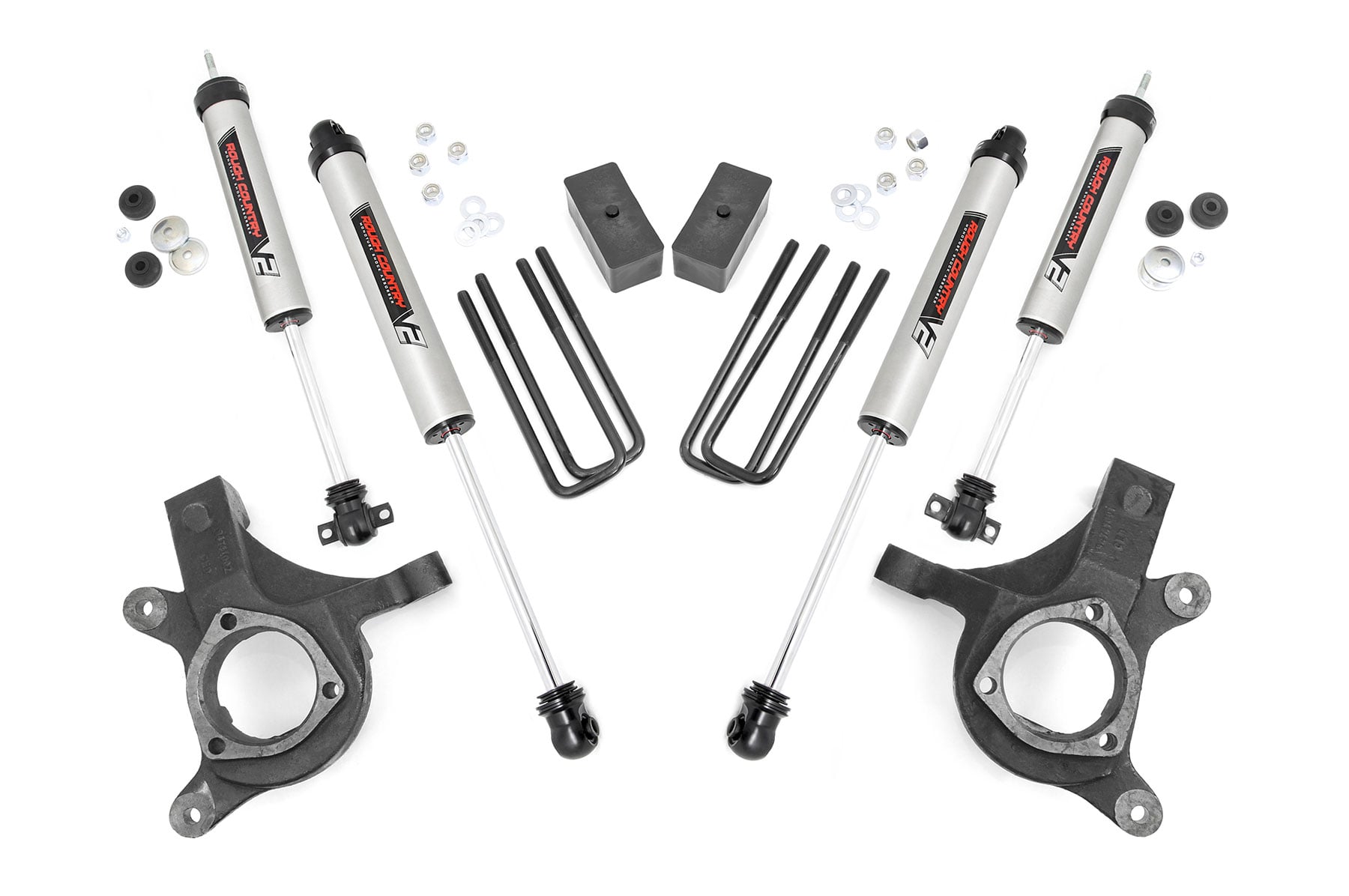 3 inch Lift Kit | V2 | Chevy Silverado & GMC Sierra 1500 2WD (1999-2006 & Classic) by Rough Country