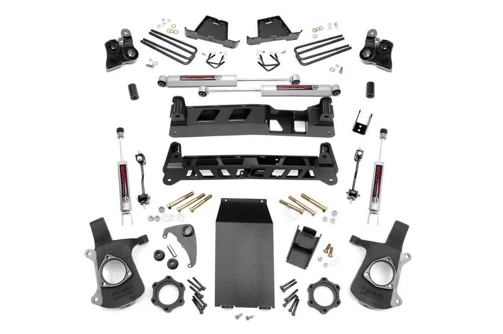 4 Inch Lift Kit | Chevy Silverado & GMC Sierra 1500 4WD (1999-2006 & Classic) by Rough Country