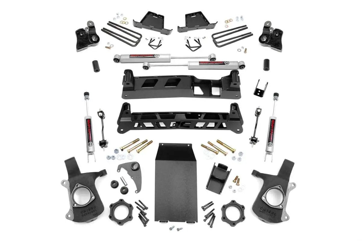 4 Inch Lift Kit | Chevy Silverado & GMC Sierra 1500 4WD (1999-2006 & Classic) by Rough Country