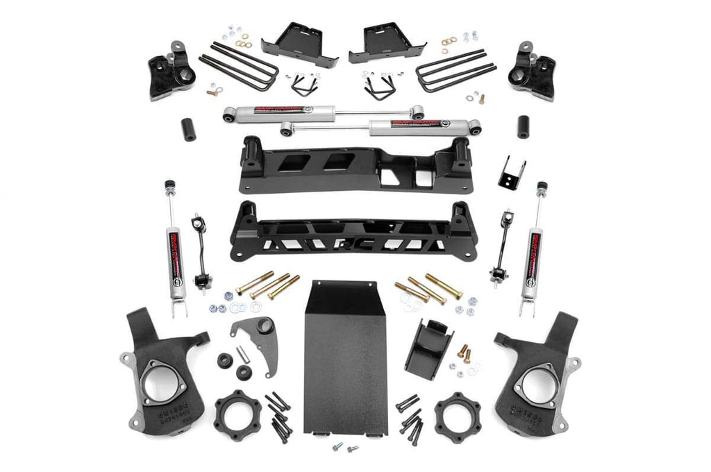 4 Inch Lift Kit | Chevy Silverado & GMC Sierra 1500 4WD (1999-2006 & Classic) by Rough Country