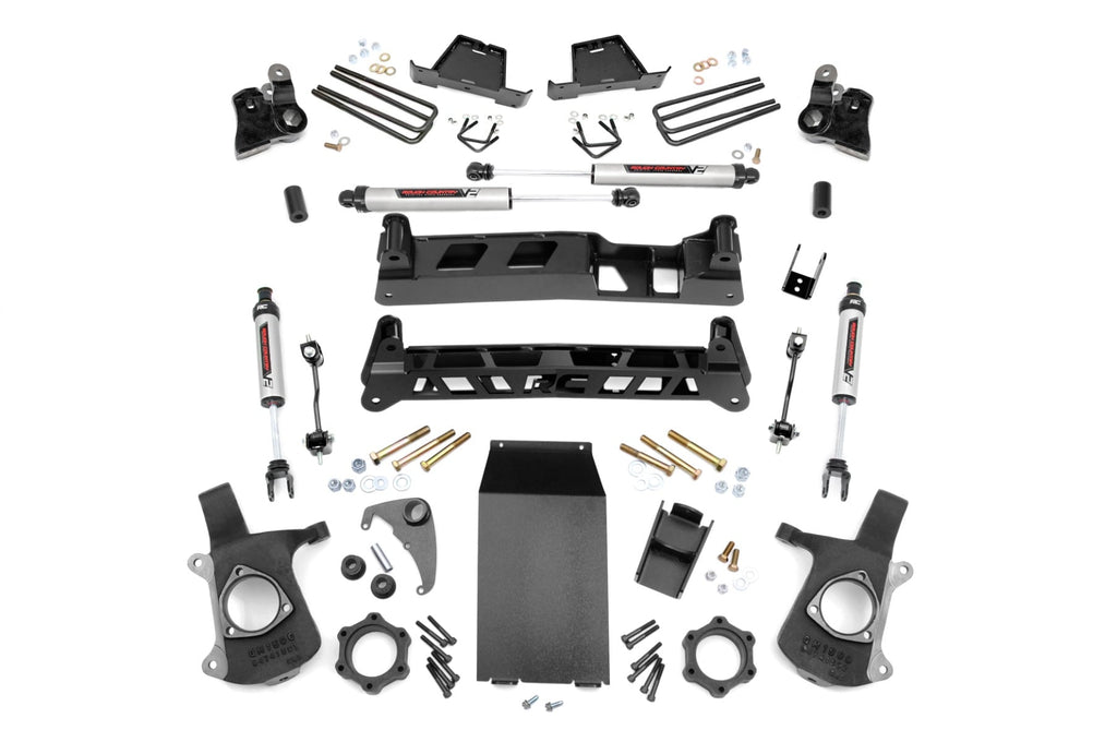 4 Inch Lift Kit | V2 | Chevy Silverado & GMC Sierra 1500 4WD (1999-2006 & Classic) by Rough Country
