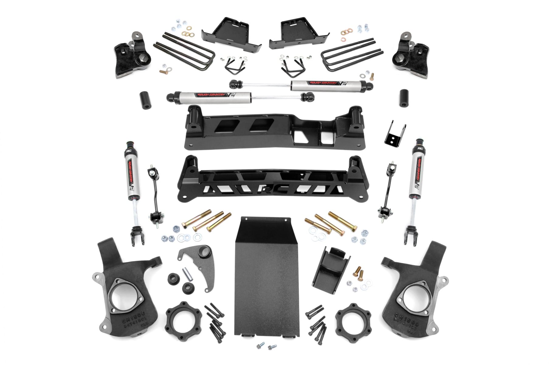 4 Inch Lift Kit | V2 | Chevy Silverado & GMC Sierra 1500 4WD (1999-2006 & Classic) by Rough Country