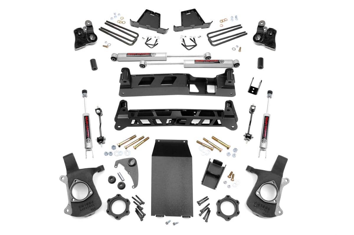 6 Inch Lift Kit | Chevy Silverado & GMC Sierra 1500 4WD (1999-2006 & Classic) by Rough Country