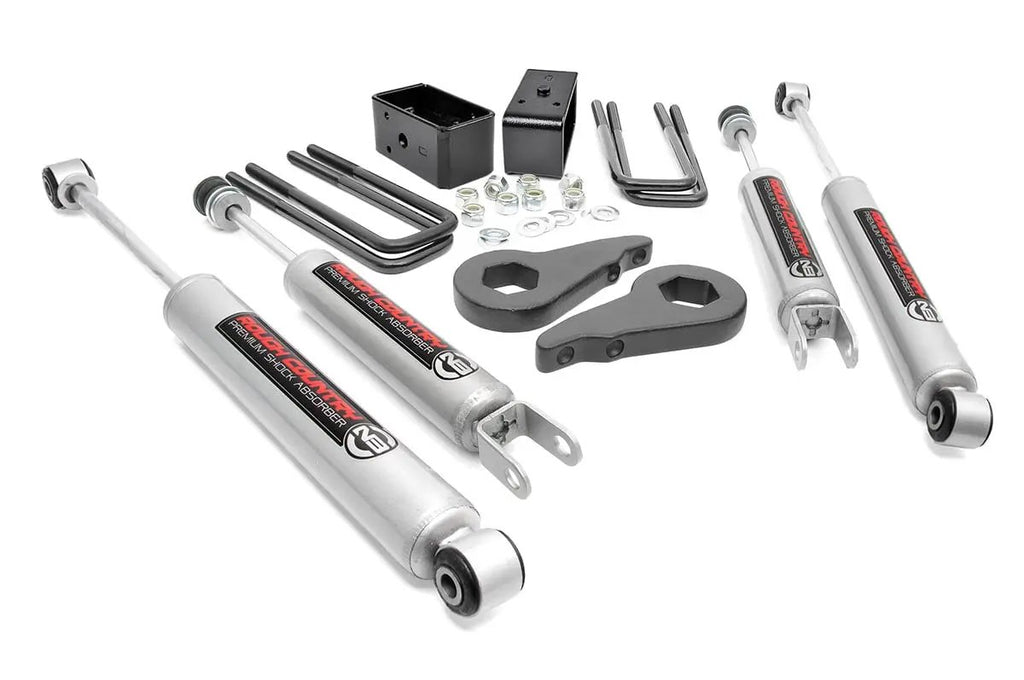 1.5-2 Inch Lift Kit | N3 Shocks | Chevy/GMC 1500 (99-06 & Classic) by Rough Country