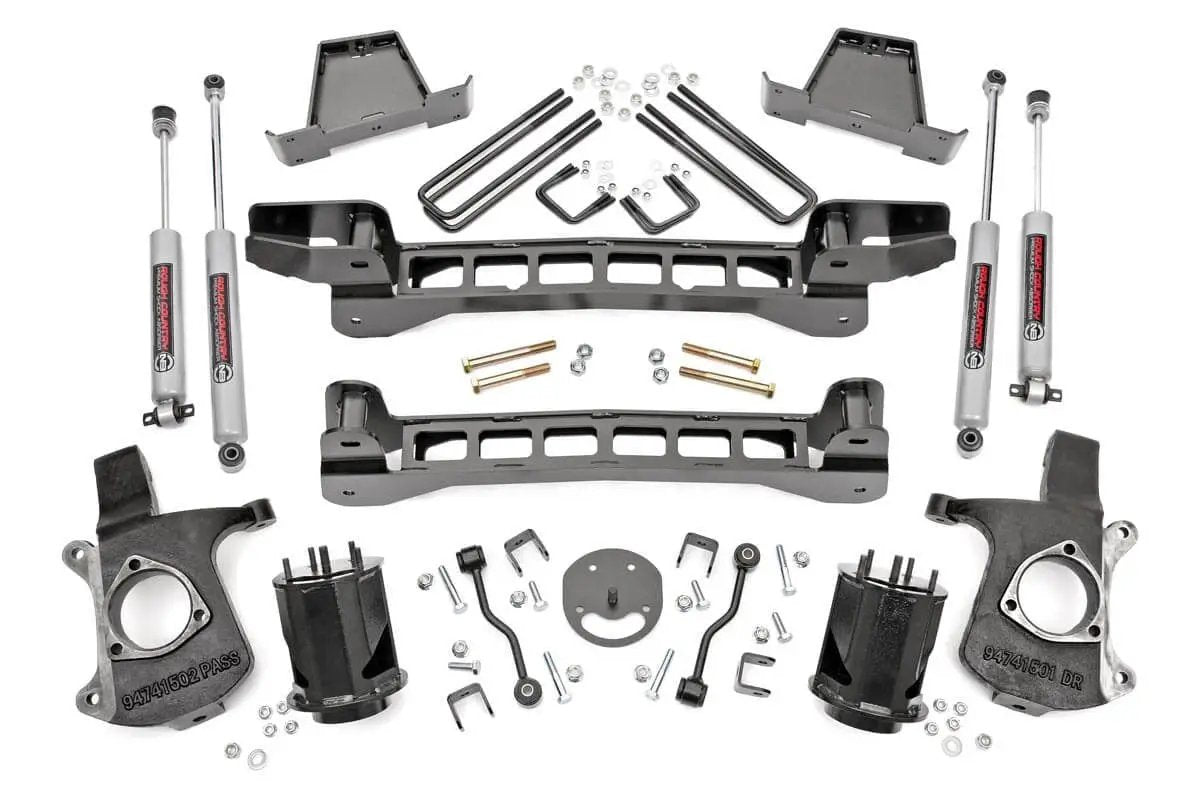 6 Inch Lift Kit | Chevy Silverado & GMC Sierra 1500 2WD (1999-2006 & Classic) by Rough Country