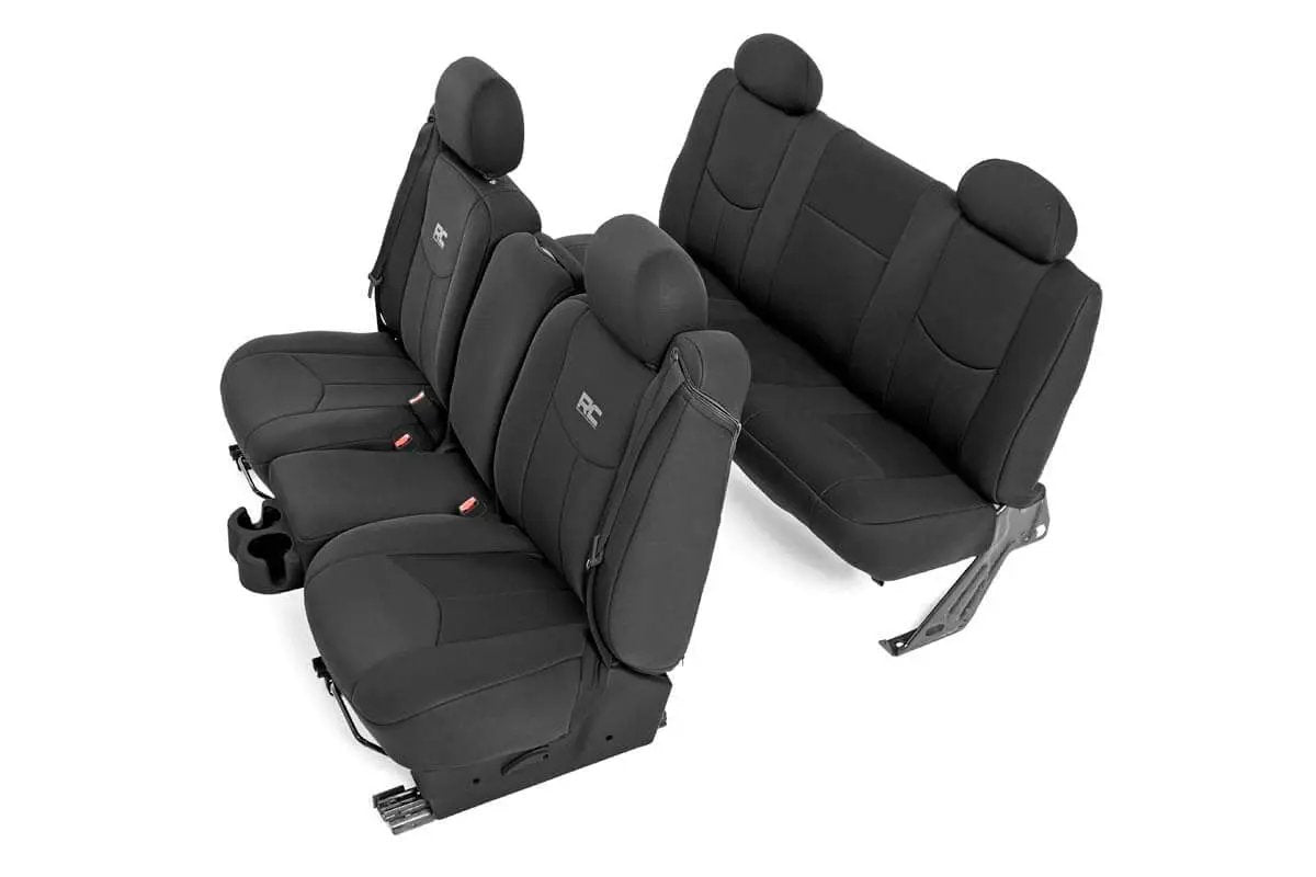 Seat Covers | FR 40/40/20 & Rear | Chevy/GMC 1500 (99-06 & Classic) by Rough Country