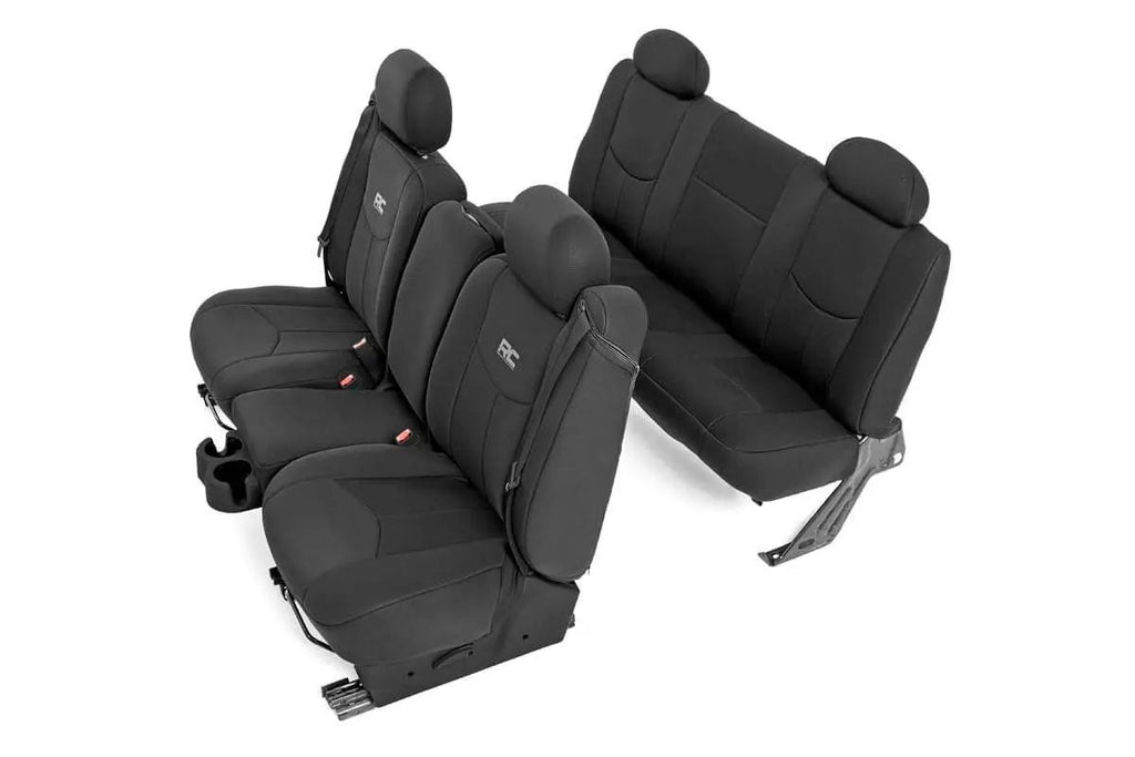 Seat Covers | FR 40/40/20 & Rear | Chevy/GMC 1500 (99-06 & Classic) by Rough Country