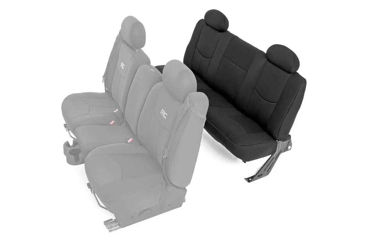 Rear Seat Covers | Full Bench | Chevy/GMC 1500 (99-06 & Classic) by Rough Country
