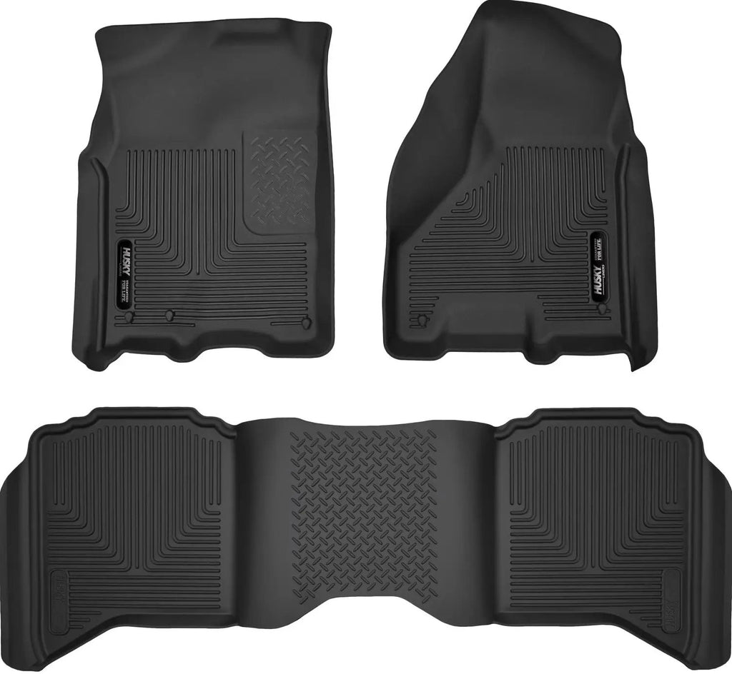 Weatherbeater - Front & 2nd Seat Floor Liners by Husky Liners