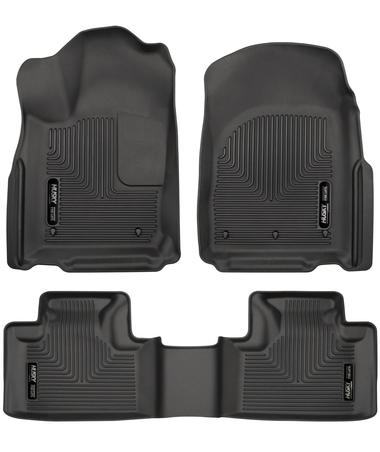 Husky Liners Weatherbeater - Front & 2nd Seat Floor Liners 99051 by Husky Liners