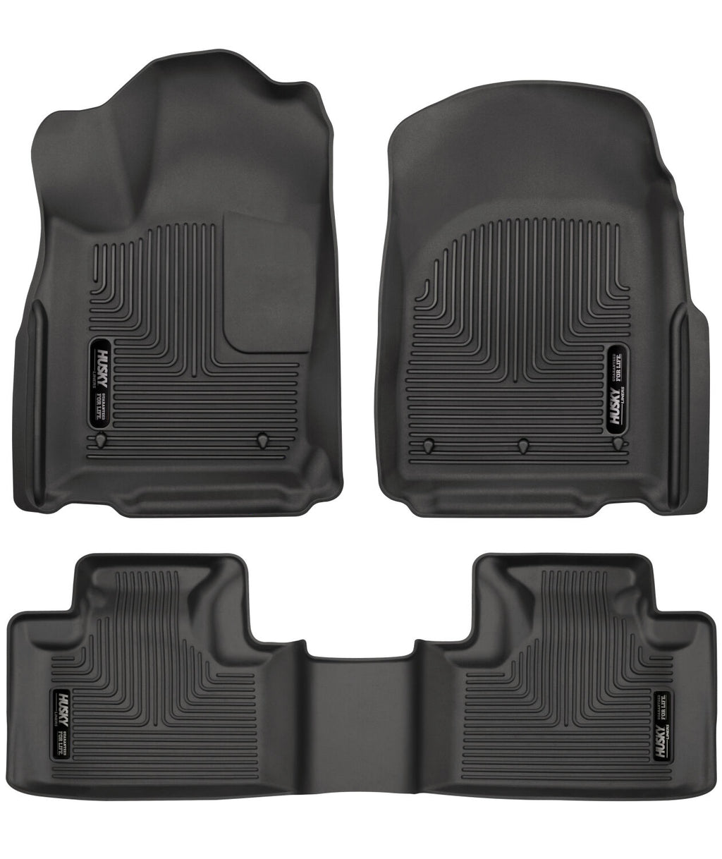 Weatherbeater - Front & 2nd Seat Floor Liners by Husky Liners