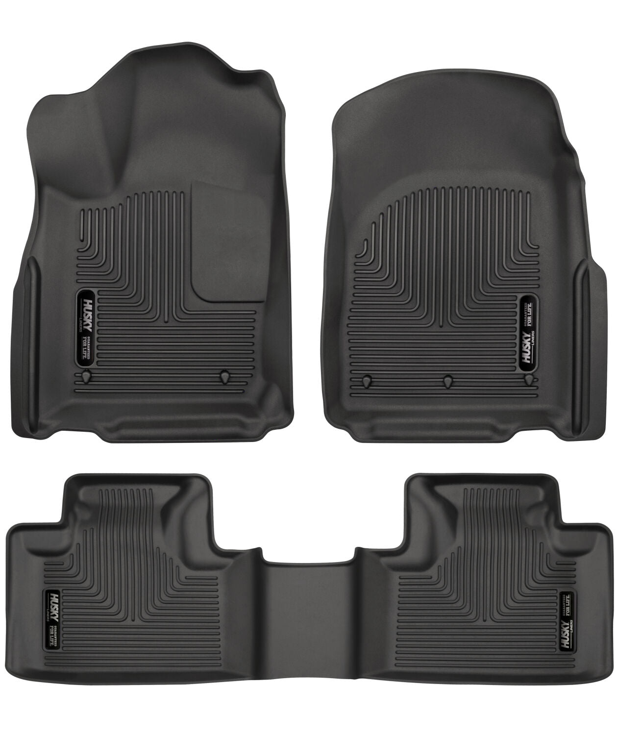 Weatherbeater - Front & 2nd Seat Floor Liners by Husky Liners