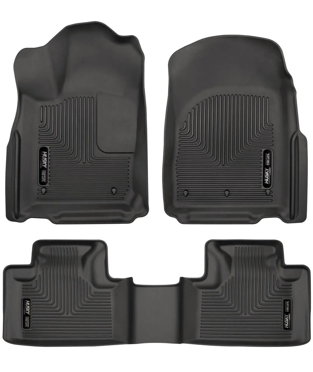 Weatherbeater - Front & 2nd Seat Floor Liners by Husky Liners