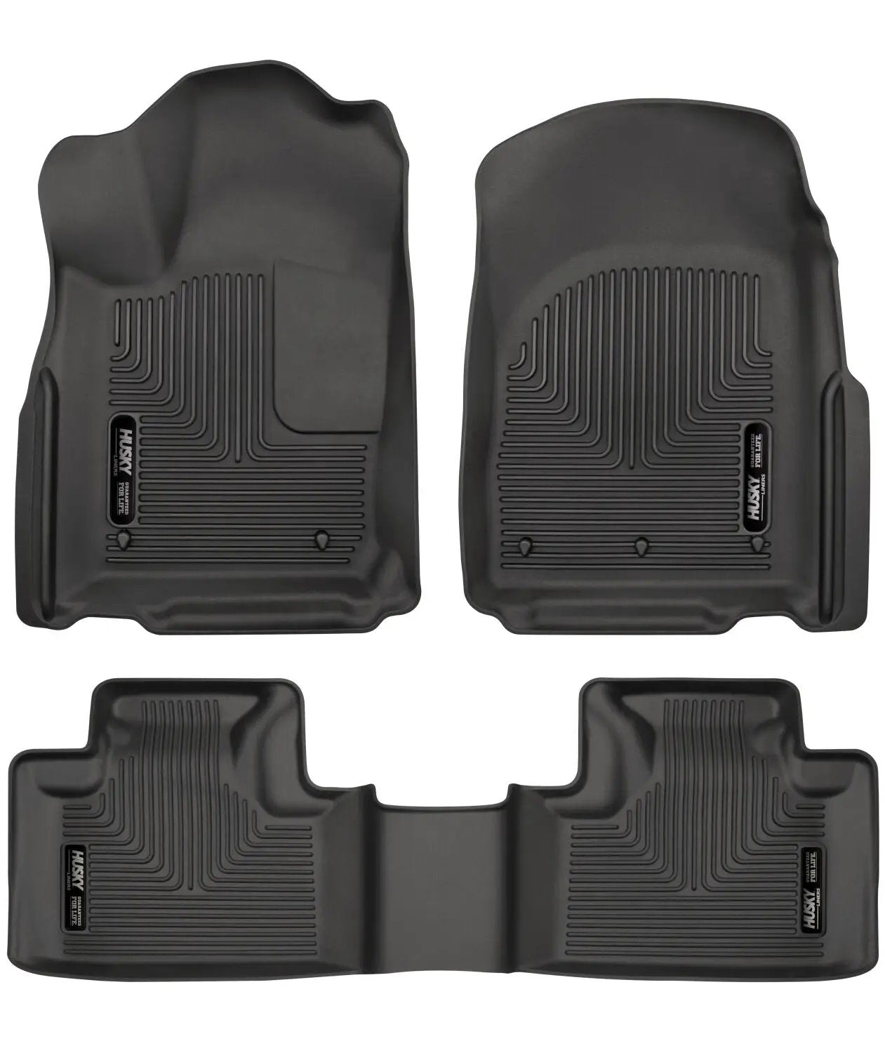 Weatherbeater - Front & 2nd Seat Floor Liners by Husky Liners