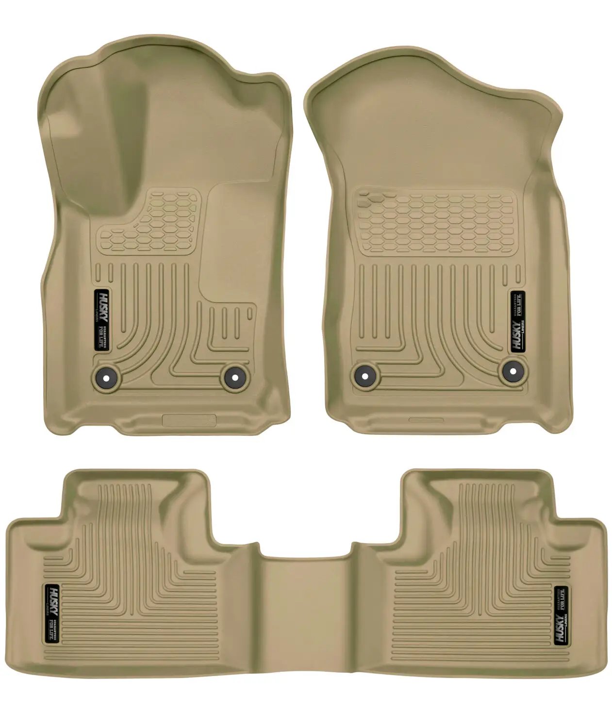 Weatherbeater - Front & 2nd Seat Floor Liners by Husky Liners