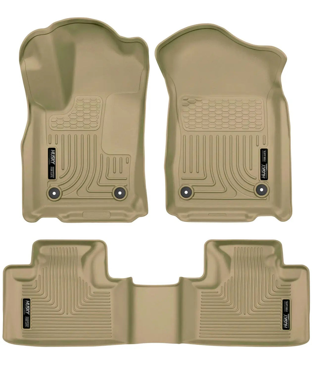 Weatherbeater - Front & 2nd Seat Floor Liners by Husky Liners