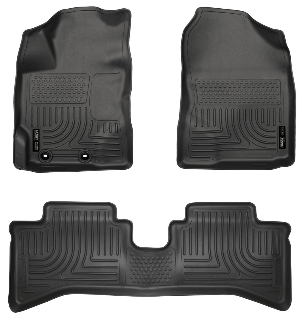 Husky Liners Weatherbeater - Front & 2nd Seat Floor Liners 99501 by Husky Liners