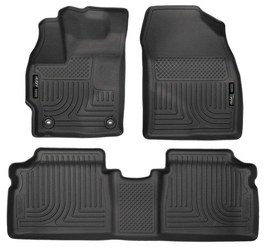 Husky Liners Weatherbeater - Front & 2nd Seat Floor Liners 99511 by Husky Liners
