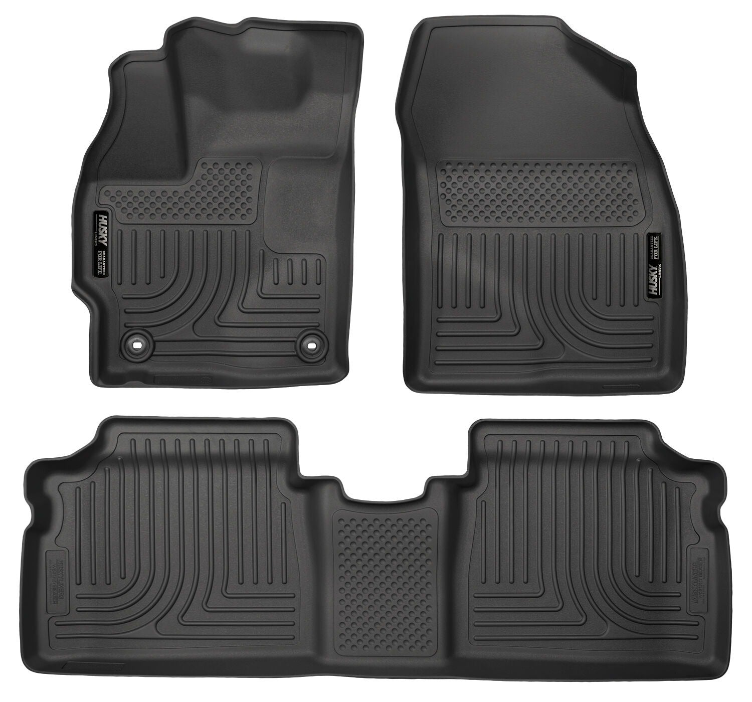 Husky Liners Weatherbeater - Front & 2nd Seat Floor Liners 99511 by Husky Liners